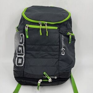 OGIO C7 Complete Sport Backpack Gray Neon Green